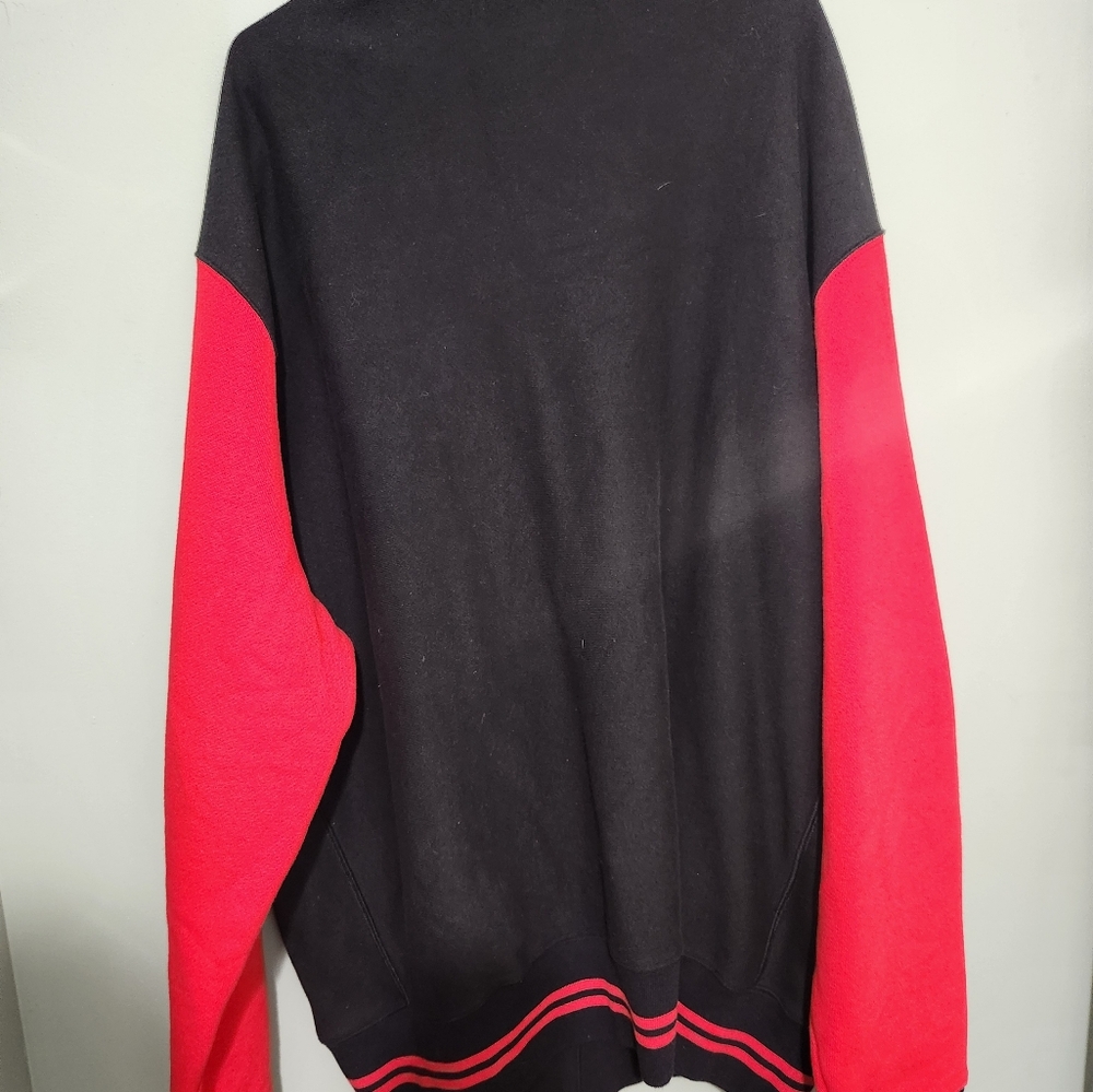 Champion Reverse Weave Snap Button Varsity Bomber… - image 5